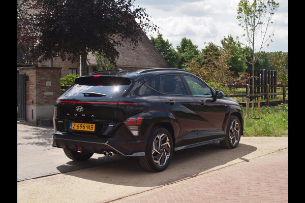 Hyundai Kona 1.6 GDI HEV N Line Sky | Panoramadak | 360 Camera | Apple Carplay | Stoelverwarming | NL-Auto |