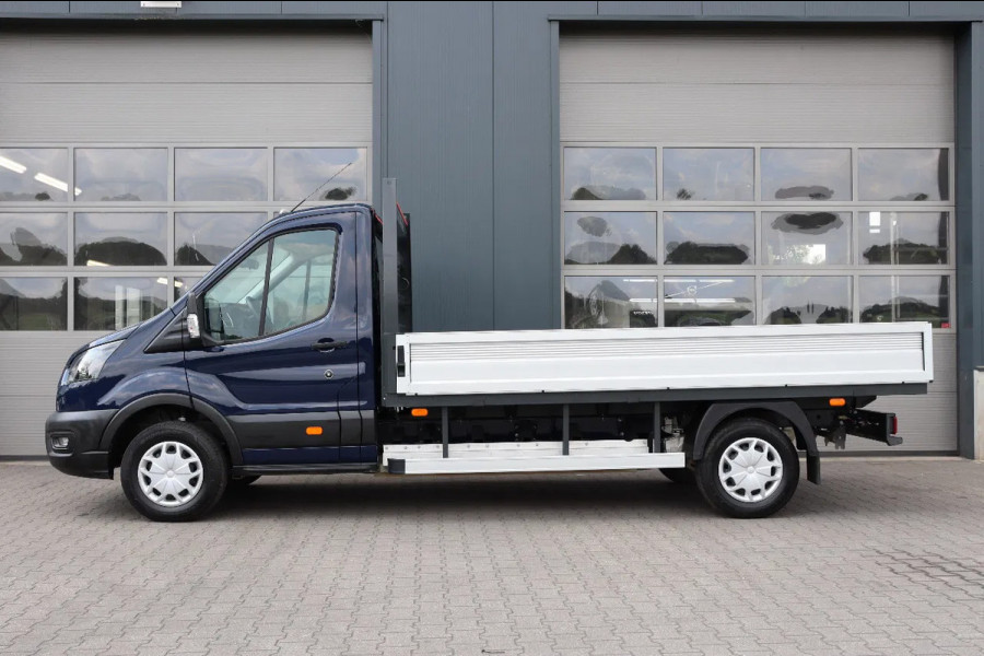 Ford E-Transit 390 L3 68kWh l OPEN LAADBAK l AIRCO l NAVIGATIE l CAMERA