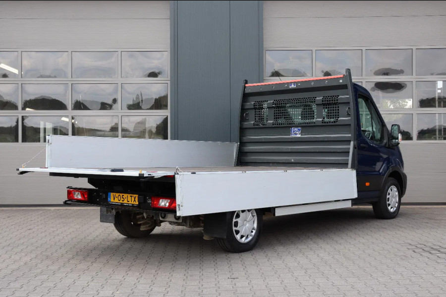 Ford E-Transit 390 L3 68kWh l OPEN LAADBAK l AIRCO l NAVIGATIE l CAMERA