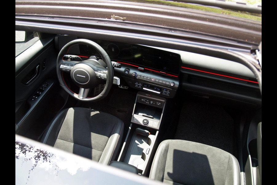 Hyundai Kona 1.6 GDI HEV N Line Sky | Panoramadak | 360 Camera | Apple Carplay | Stoelverwarming | NL-Auto |