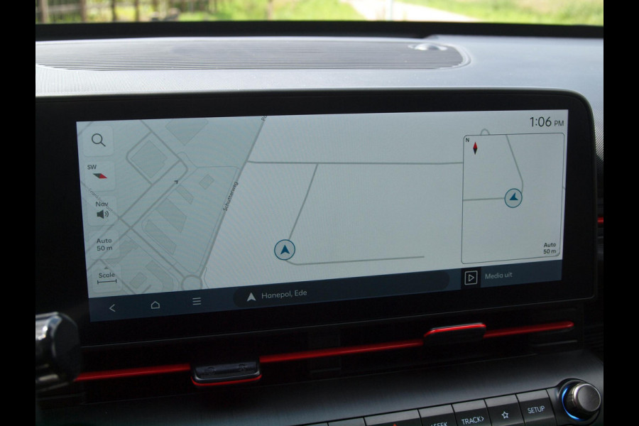 Hyundai Kona 1.6 GDI HEV N Line Sky | Panoramadak | 360 Camera | Apple Carplay | Stoelverwarming | NL-Auto |