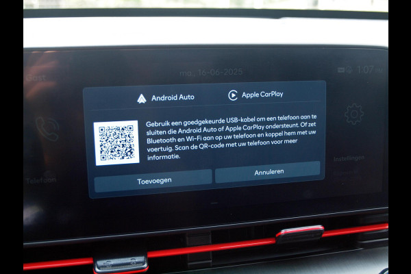 Hyundai Kona 1.6 GDI HEV N Line Sky | Panoramadak | 360 Camera | Apple Carplay | Stoelverwarming | NL-Auto |