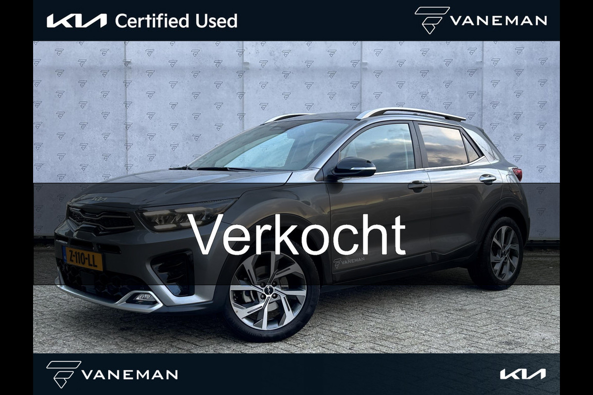 Kia Stonic 1.0 T-GDi MHEV GT-Line Camera | Navi | H-Leder | Stuur-/Stoelverwarming | 17" Velgen | Apple CarPlay/Android Auto | Key-Less | PDC | Cruise | LED | Kia Stonic 1.0 T-GDi MHEV GT-Line Camera | Navi | H-Leder | Stuur-/Stoelverwarming | 17" Velgen | Apple CarPlay/Android Auto | Key-Less | PDC | Cruise | LED |