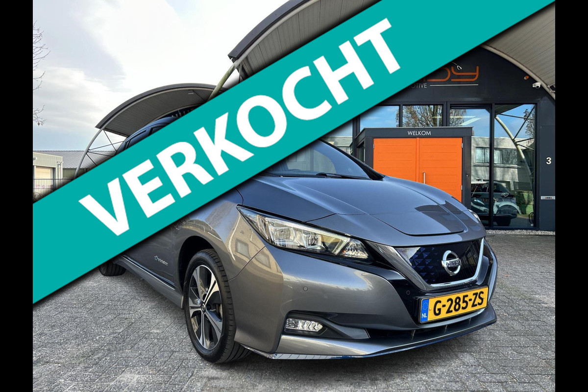 Nissan Leaf E+ Tekna 62 kWh 92% SOH Batterij Certificaat LEER BOSE CARPLAY 1e EIGENAAR Rijklaarprijs! Nissan Leaf E+ Tekna 62 kWh 92% SOH Batterij Certificaat LEER BOSE CARPLAY 1e EIGENAAR Rijklaarprijs!