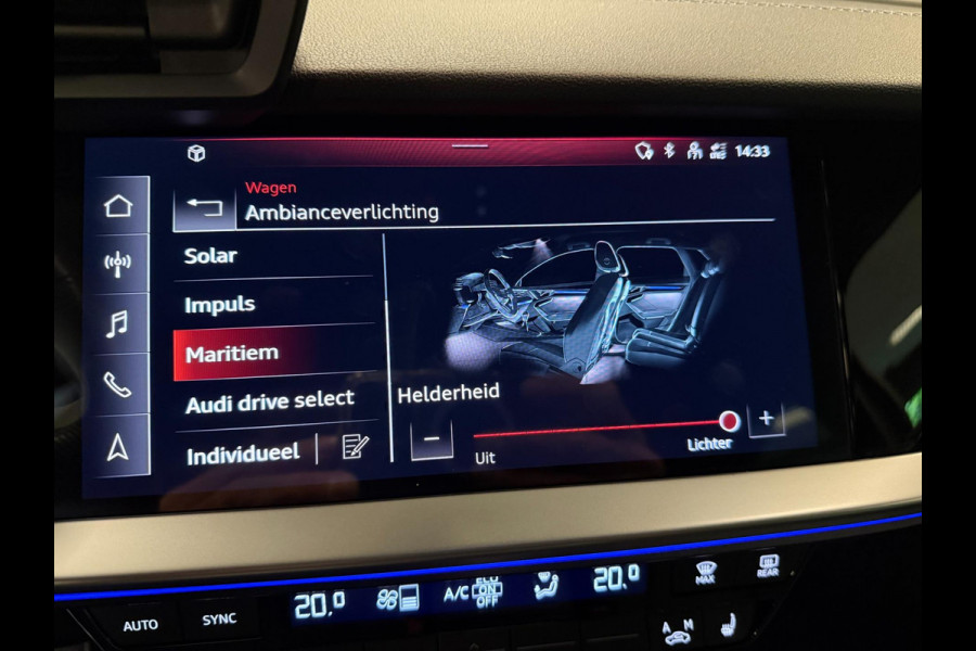 Audi A3 Sportback 45 TFSI e S edition Competition SFEERVERL/NAVI/V-COCKPIT/DAB/B&O/LEDER///
