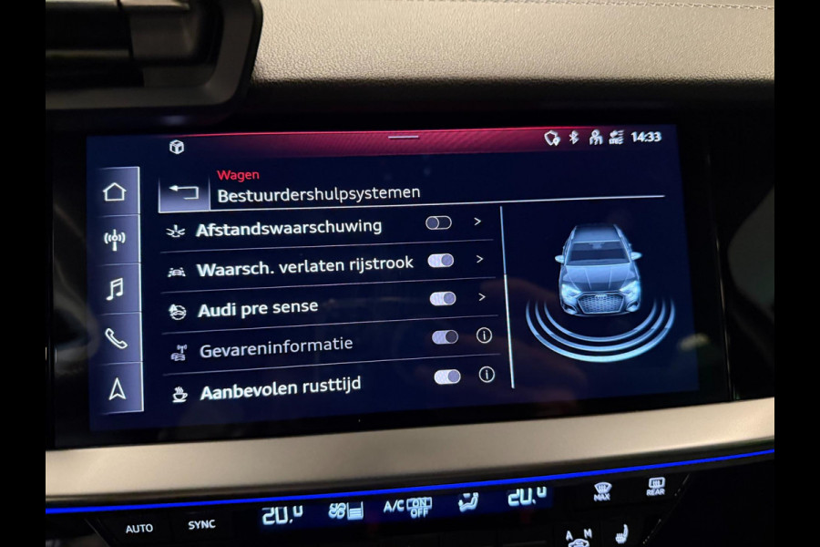 Audi A3 Sportback 45 TFSI e S edition Competition SFEERVERL/NAVI/V-COCKPIT/DAB/B&O/LEDER///