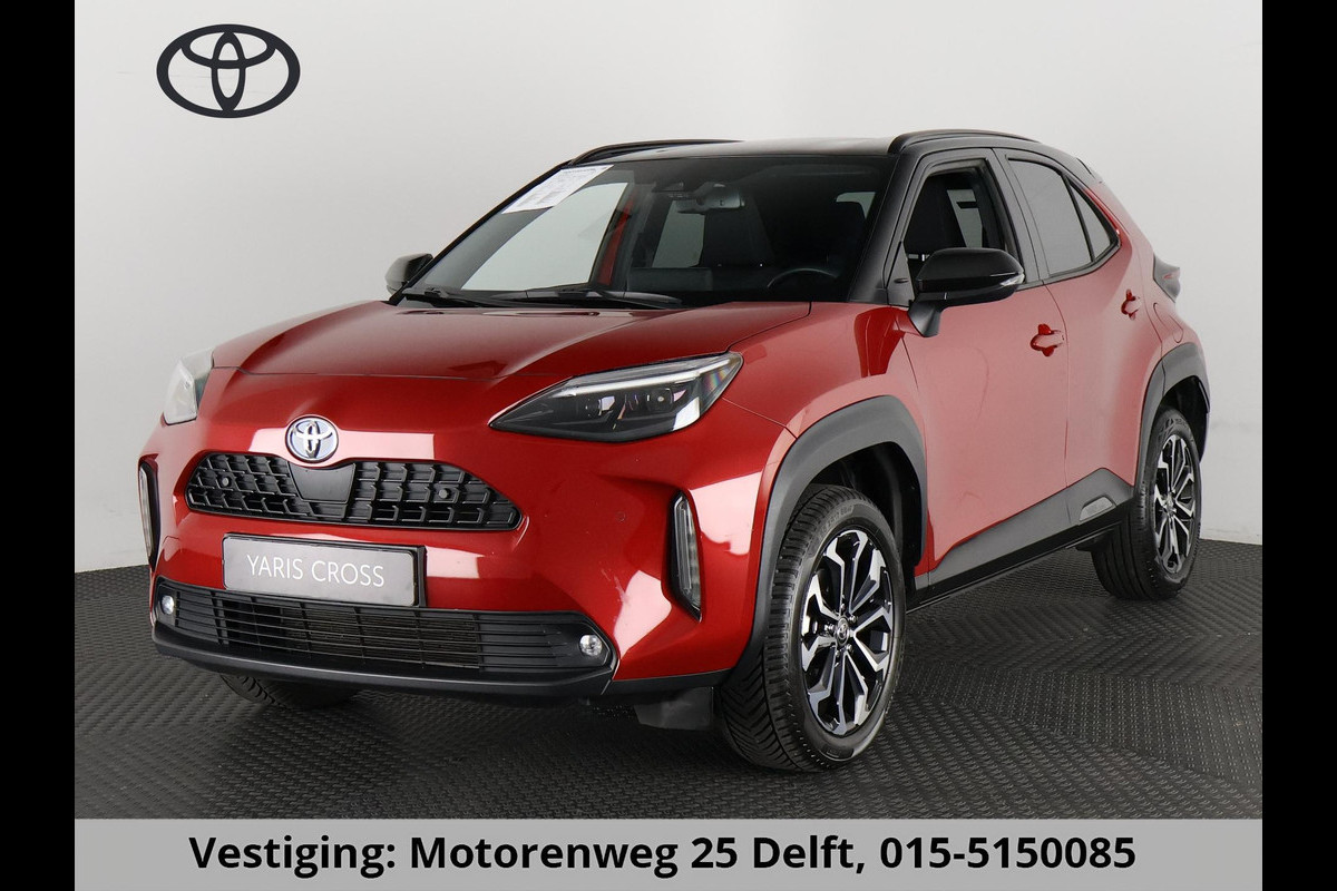 Toyota Yaris Cross 1.5 HYBRID DYNAMIC LUXERY LINE BI-TONE NAVI.ZEER COMPLEET. GARANTIE TOT 2033! Toyota Yaris Cross 1.5 HYBRID DYNAMIC LUXERY LINE BI-TONE NAVI.ZEER COMPLEET. GARANTIE TOT 2033!
