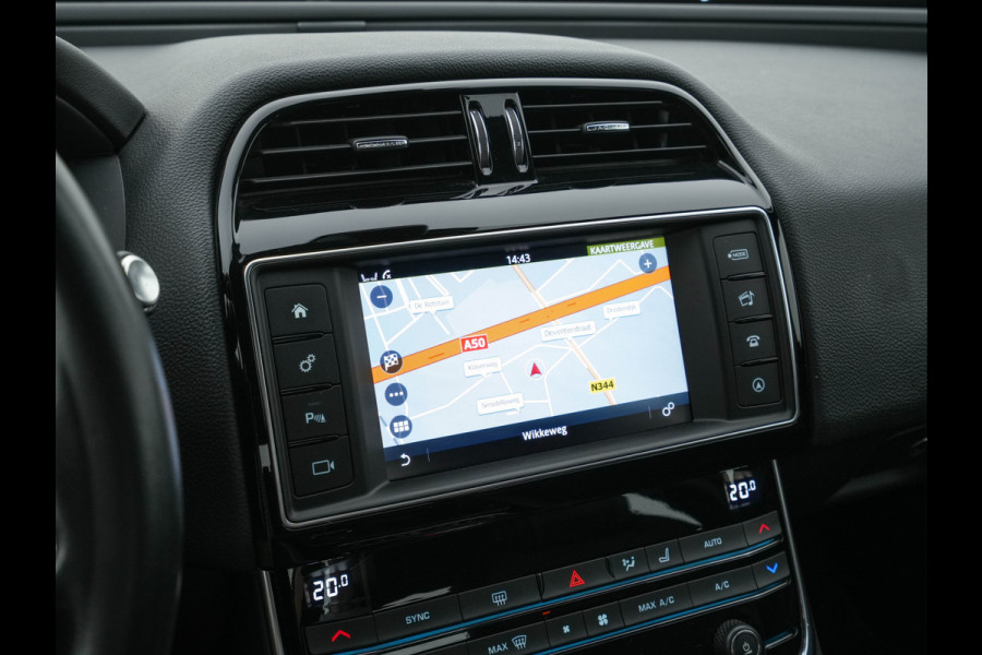Jaguar XE 2.0 D R-Sport-Pack Aut. *LEATHER-MICROFIBRE | BI-XENON | NAVI-FULLMAP | MERIDIAN-SOUND | HEATED-SPORTSEATS | CAMERA | ECC | KEYLESS | PDC | SHIFT-PADDLES | LANE-ASSIST | CRUISE | 17''ALU*