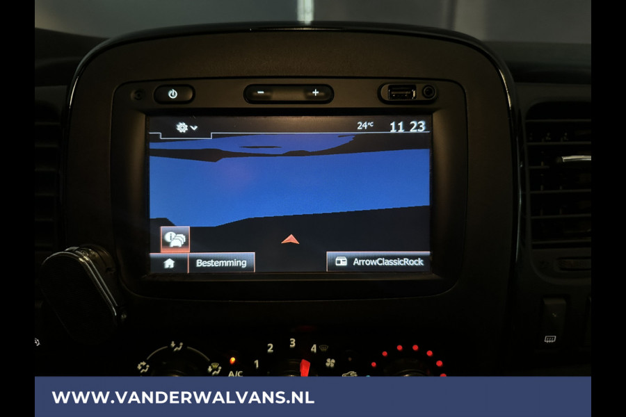 Opel Vivaro 1.6 CDTI 126pk L2H1 Euro6 Airco | 2x zijdeur | LED | Navigatie | Camera | Cruisecontrol | Imperiaal Parkeersensoren, Trekhaak, Bijrijdersbank
