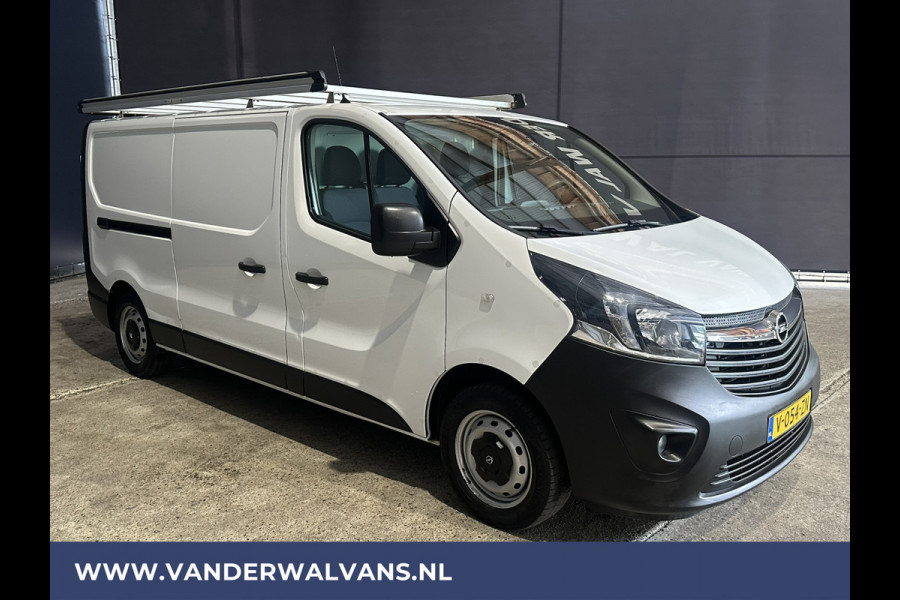 Opel Vivaro 1.6 CDTI 126pk L2H1 Euro6 Airco | 2x zijdeur | LED | Navigatie | Camera | Cruisecontrol | Imperiaal Parkeersensoren, Trekhaak, Bijrijdersbank