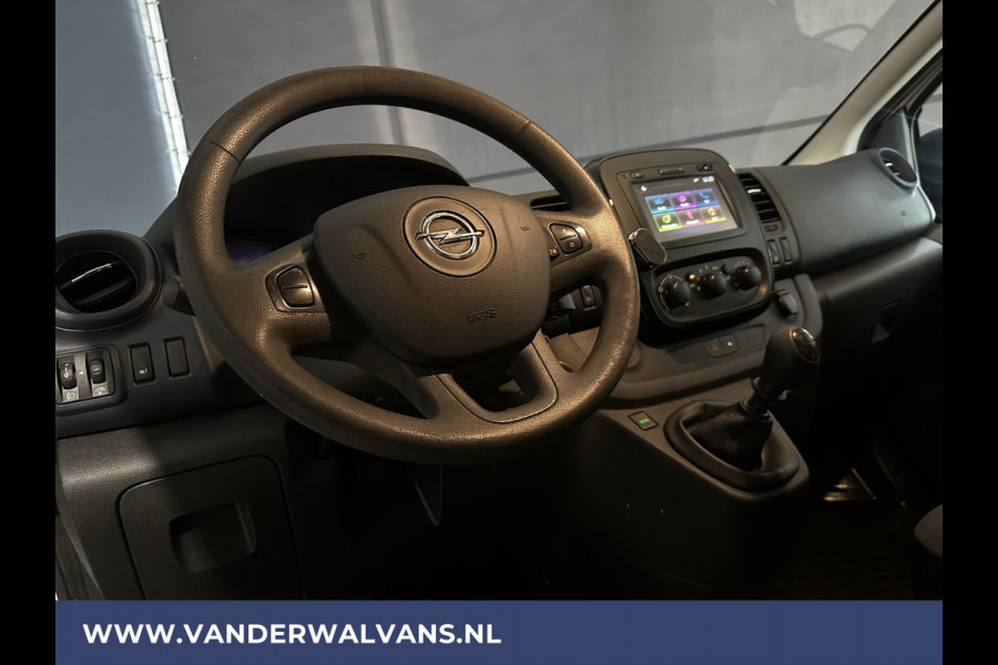 Opel Vivaro 1.6 CDTI 126pk L2H1 Euro6 Airco | 2x zijdeur | LED | Navigatie | Camera | Cruisecontrol | Imperiaal Parkeersensoren, Trekhaak, Bijrijdersbank