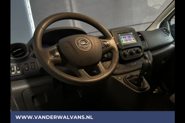 Opel Vivaro 1.6 CDTI 126pk L2H1 Euro6 Airco | 2x zijdeur | LED | Navigatie | Camera | Cruisecontrol | Imperiaal Parkeersensoren, Trekhaak, Bijrijdersbank