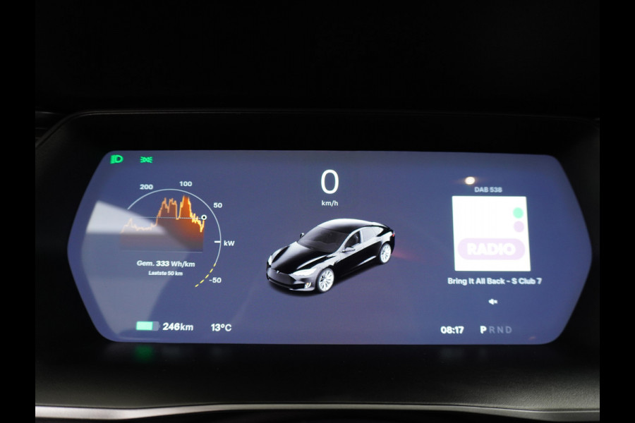 Tesla Model S 75D AWD Luchtvering Enhanced AutoPilot Navi Panorama-Dak Camera Adaptive-Led Elektr.Stuur en Stoel+Geheugen+Spiegels+verwarmd El 19"Lmv 4WD Schuifkanteldak WiFi Rijstrookhulp Bordherkenning ACC ESP Dodehoek Detector Mistlampen Verwarmde-Sproeiers Nieuwprijs € 103.600,- !!