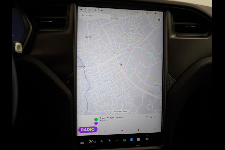 Tesla Model S 75D AWD Luchtvering Enhanced AutoPilot Navi Panorama-Dak Camera Adaptive-Led Elektr.Stuur en Stoel+Geheugen+Spiegels+verwarmd El 19"Lmv 4WD Schuifkanteldak WiFi Rijstrookhulp Bordherkenning ACC ESP Dodehoek Detector Mistlampen Verwarmde-Sproeiers Nieuwprijs € 103.600,- !!