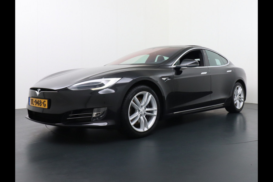 Tesla Model S 75D AWD Luchtvering Enhanced AutoPilot Navi Panorama-Dak Camera Adaptive-Led Elektr.Stuur en Stoel+Geheugen+Spiegels+verwarmd El 19"Lmv 4WD Schuifkanteldak WiFi Rijstrookhulp Bordherkenning ACC ESP Dodehoek Detector Mistlampen Verwarmde-Sproeiers Nieuwprijs € 103.600,- !!