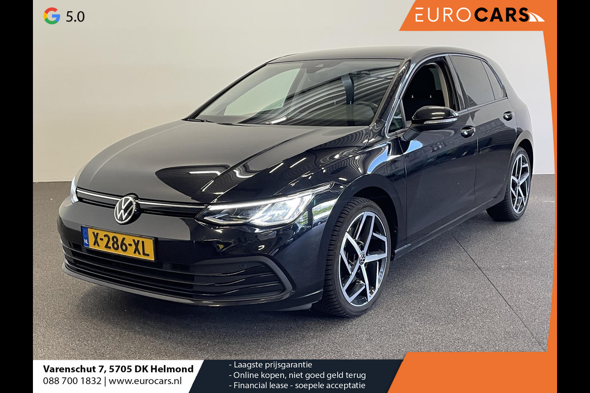 Volkswagen Golf 1.5 eTSI Life DSG-7 Aut Trekhaak Navigatie Apple Carplay/ Android Auto Camera Parkeersensoren Adaptive Cruise Control Stuur- en stoelverwarming Virtual Cockpit Lichtmetalen velgen Sfeerverlichting Climate Control Volkswagen Golf 1.5 eTSI Life DSG-7 Aut Trekhaak Navigatie Apple Carplay/ Android Auto Camera Parkeersensoren Adaptive Cruise Control Stuur- en stoelverwarming Virtual Cockpit Lichtmetalen velgen Sfeerverlichting Climate Control