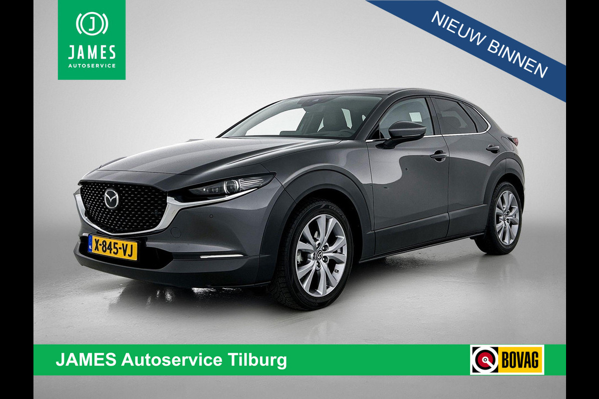Mazda CX-30 2.0 e-SkyActiv M Hybrid AUTOM. FULL OPTION oa. AD-CRUISE CAMERA LEER EL. STOEL Mazda CX-30 2.0 e-SkyActiv M Hybrid AUTOM. FULL OPTION oa. AD-CRUISE CAMERA LEER EL. STOEL