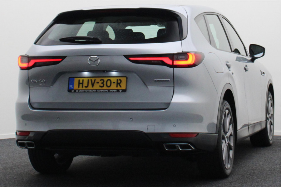 Mazda CX-60 2.5 e-SkyActiv PHEV Homura Leer, Memory, Head-Up, Stoelventilatie, Dodehoeksensor, Camera