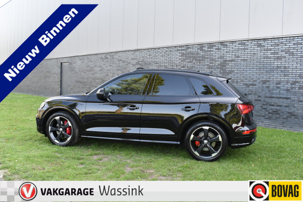 Audi Q5 3.0 TFSI SQ5 quattro Pro Line Plus Pano Leer Luchtvering Trekhaak Black edition