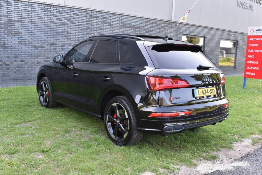 Audi Q5 3.0 TFSI SQ5 quattro Pro Line Plus Pano Leer Luchtvering Trekhaak Black edition