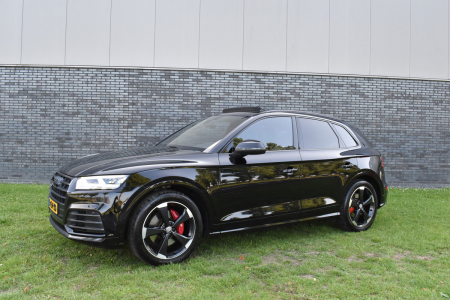 Audi Q5 3.0 TFSI SQ5 quattro Pro Line Plus Pano Leer Luchtvering Trekhaak Black edition