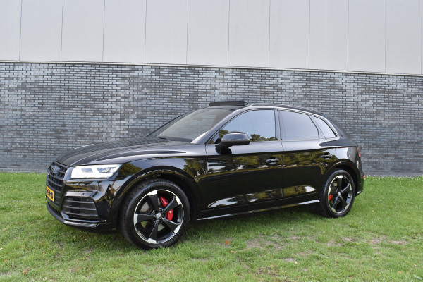 Audi Q5 3.0 TFSI SQ5 quattro Pro Line Plus Pano Leer Luchtvering Trekhaak Black edition