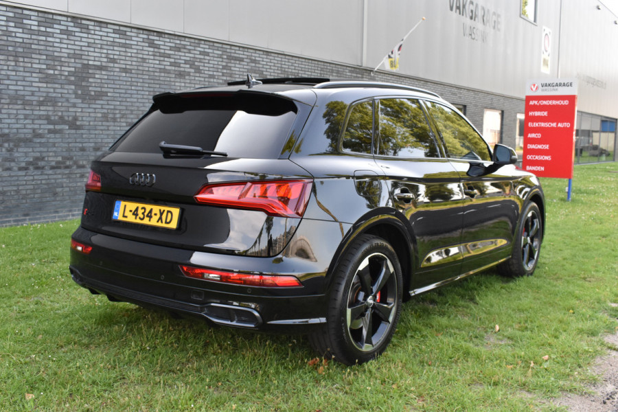 Audi Q5 3.0 TFSI SQ5 quattro Pro Line Plus Pano Leer Luchtvering Trekhaak Black edition