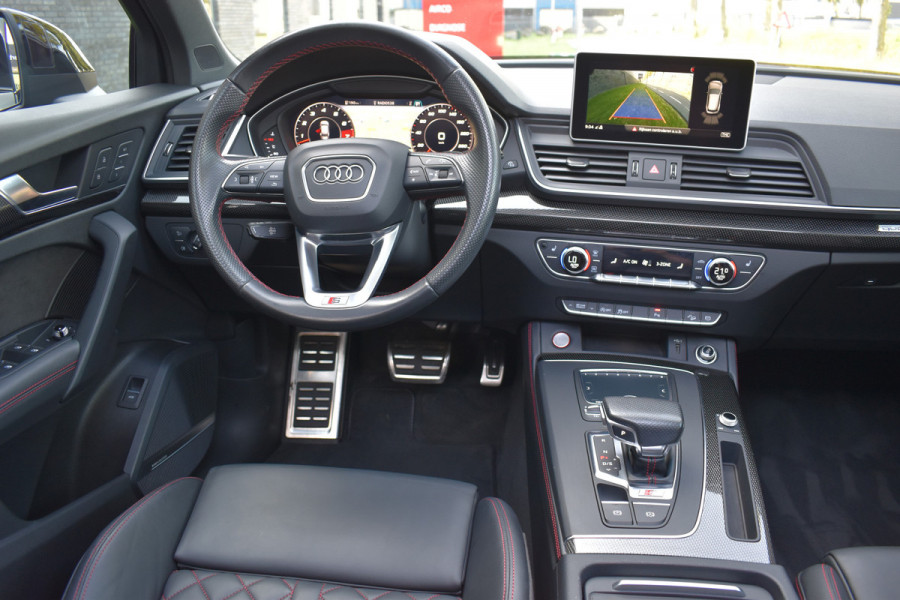 Audi Q5 3.0 TFSI SQ5 quattro Pro Line Plus Pano Leer Luchtvering Trekhaak Black edition