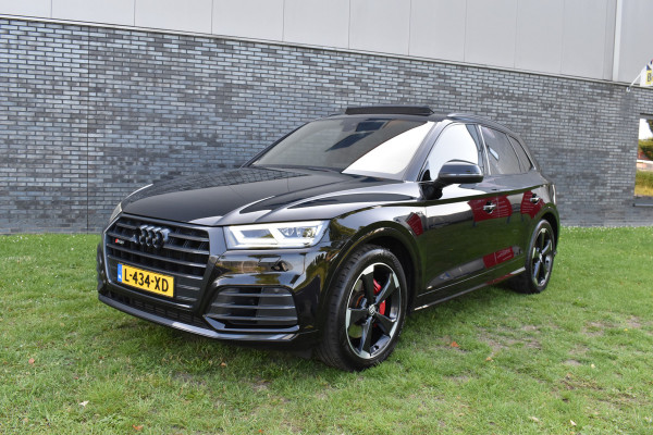 Audi Q5 3.0 TFSI SQ5 quattro Pro Line Plus Pano Leer Luchtvering Trekhaak Black edition