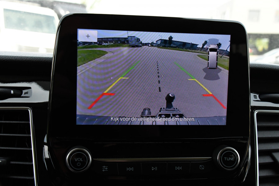 Ford Transit Custom 300 2.0 TDCI L2H1 DC Black Edition Camera, Adaptieve Cruise, 170Pk, Carplay, Xenon, Automaat, Leder, Multimedia, Sensoren, 2 x Schuifdeur, UNIEK!