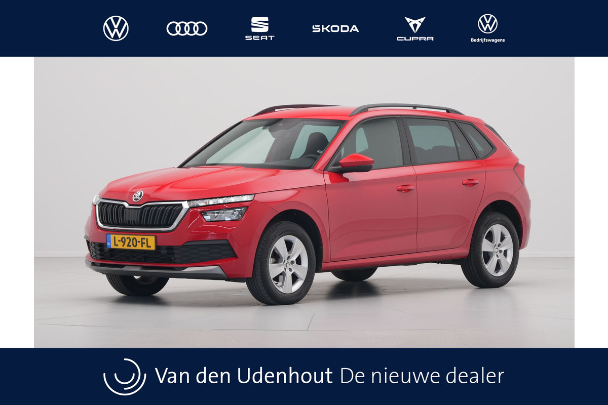 Škoda Kamiq 1.0 TSI 110pk DSG Sport Business Navi via App Pdc Clima Cruise Sportstoelen 291 Škoda Kamiq 1.0 TSI 110pk DSG Sport Business Navi via App Pdc Clima Cruise Sportstoelen 291