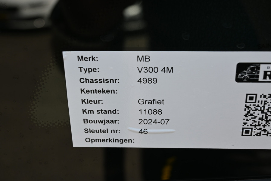Mercedes-Benz V-Klasse 300d 4-Matic AMG L3 DC Elektrische schuifdeuren, Distronic, 360 Camera