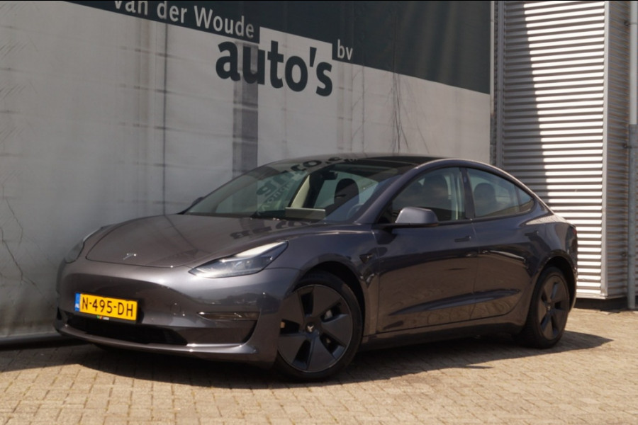 Tesla Model 3 Long Range AWD 75kWh 351pk -PANO-LEER- VERKOCHT