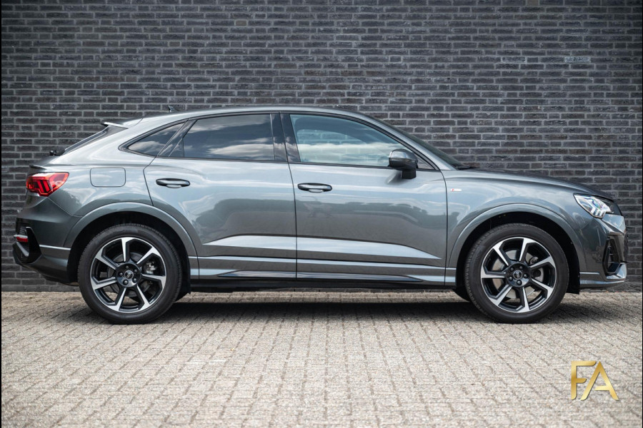Audi Q3 Sportback 45 TFSI e S Edition Sfeerverlichting|19 Inch|MatrixLED|Daytonagrau|Trekhaak