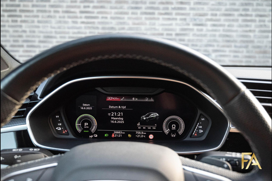 Audi Q3 Sportback 45 TFSI e S Edition Sfeerverlichting|19 Inch|MatrixLED|Daytonagrau|Trekhaak