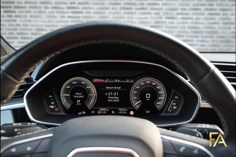 Audi Q3 Sportback 45 TFSI e S Edition Sfeerverlichting|19 Inch|MatrixLED|Daytonagrau|Trekhaak