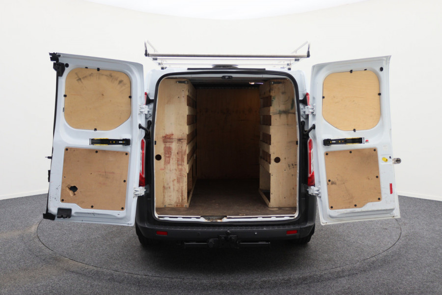 Ford Transit Custom 270 2.0 TDCI L1H1 Trend 3-Zits, Airco, Verwarmde Voorruit, Cruise, Bluetooth, Imperiaal, Trekhaak