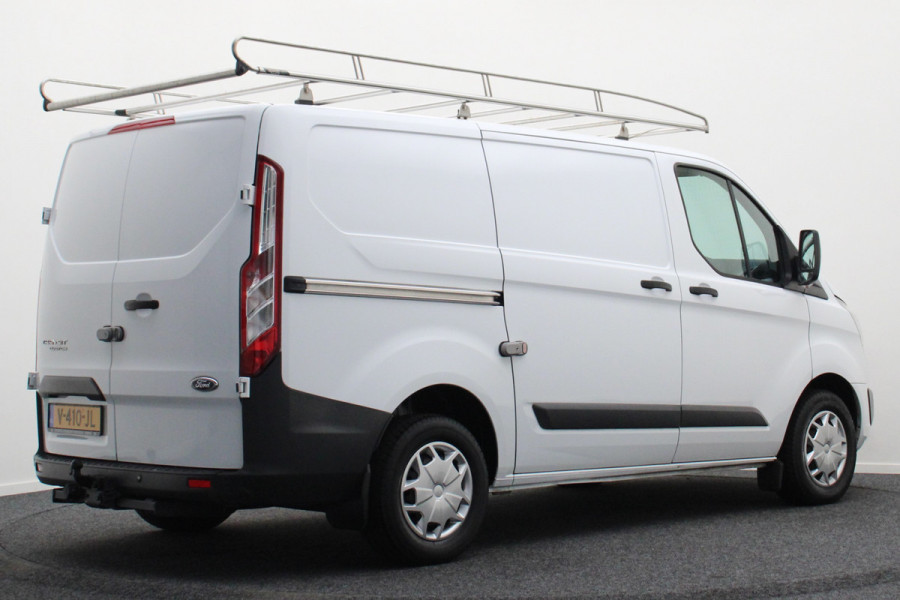 Ford Transit Custom 270 2.0 TDCI L1H1 Trend 3-Zits, Airco, Verwarmde Voorruit, Cruise, Bluetooth, Imperiaal, Trekhaak