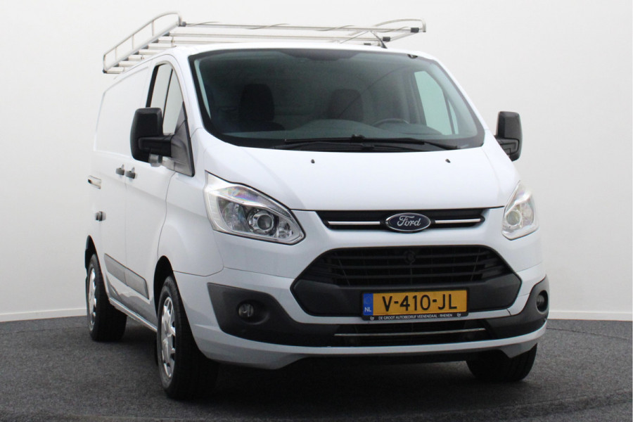 Ford Transit Custom 270 2.0 TDCI L1H1 Trend 3-Zits, Airco, Verwarmde Voorruit, Cruise, Bluetooth, Imperiaal, Trekhaak
