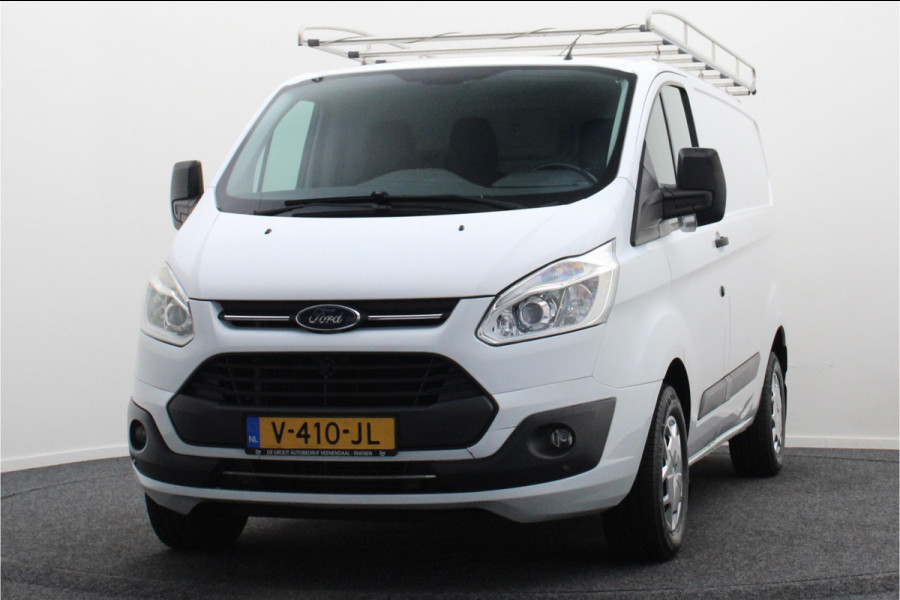 Ford Transit Custom 270 2.0 TDCI L1H1 Trend 3-Zits, Airco, Verwarmde Voorruit, Cruise, Bluetooth, Imperiaal, Trekhaak