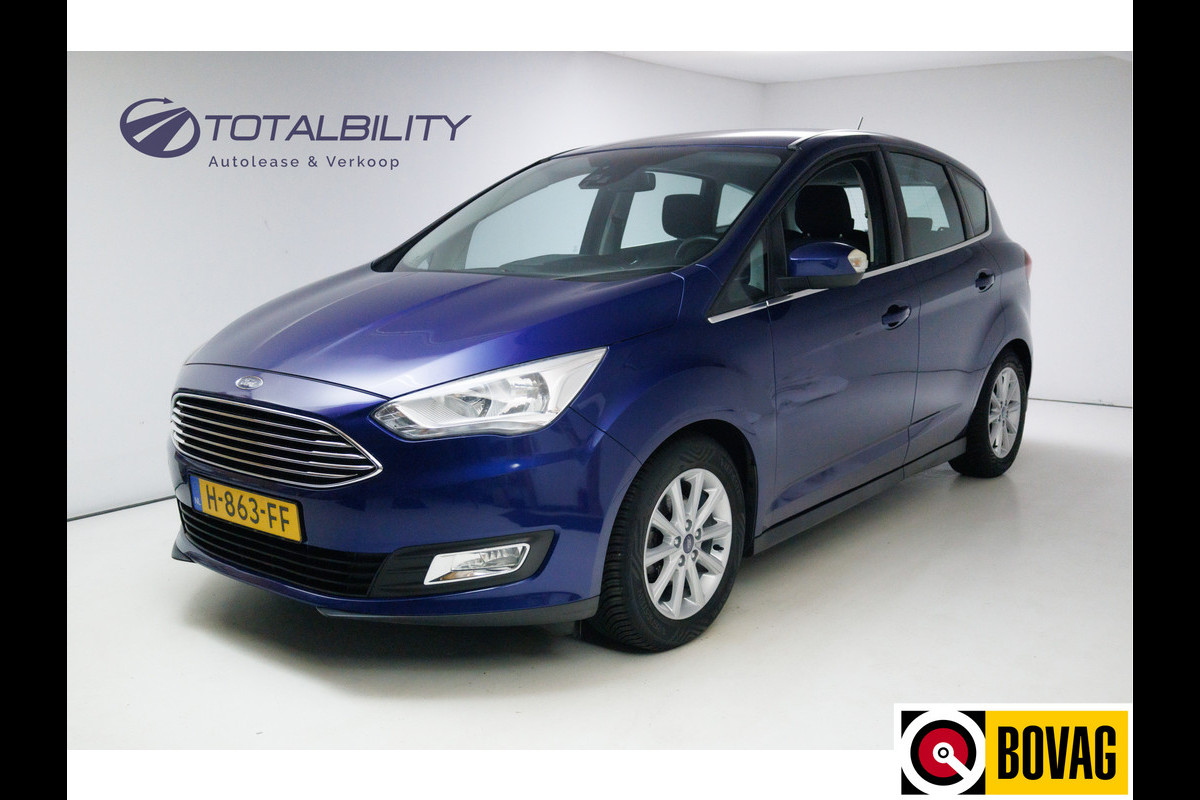 Ford C-MAX 1.0 Titanium Climate-control, Cruise-control, Navigatie, App-connect, All-season banden