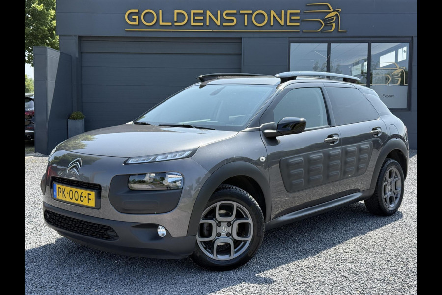 Citroën C4 Cactus 1.2 PureTech Shine Automaat,Dealer Onderhouden,Navi,Camera,Clima,Cruise,Pdc,Lm velgen,Apk tot 07-2026