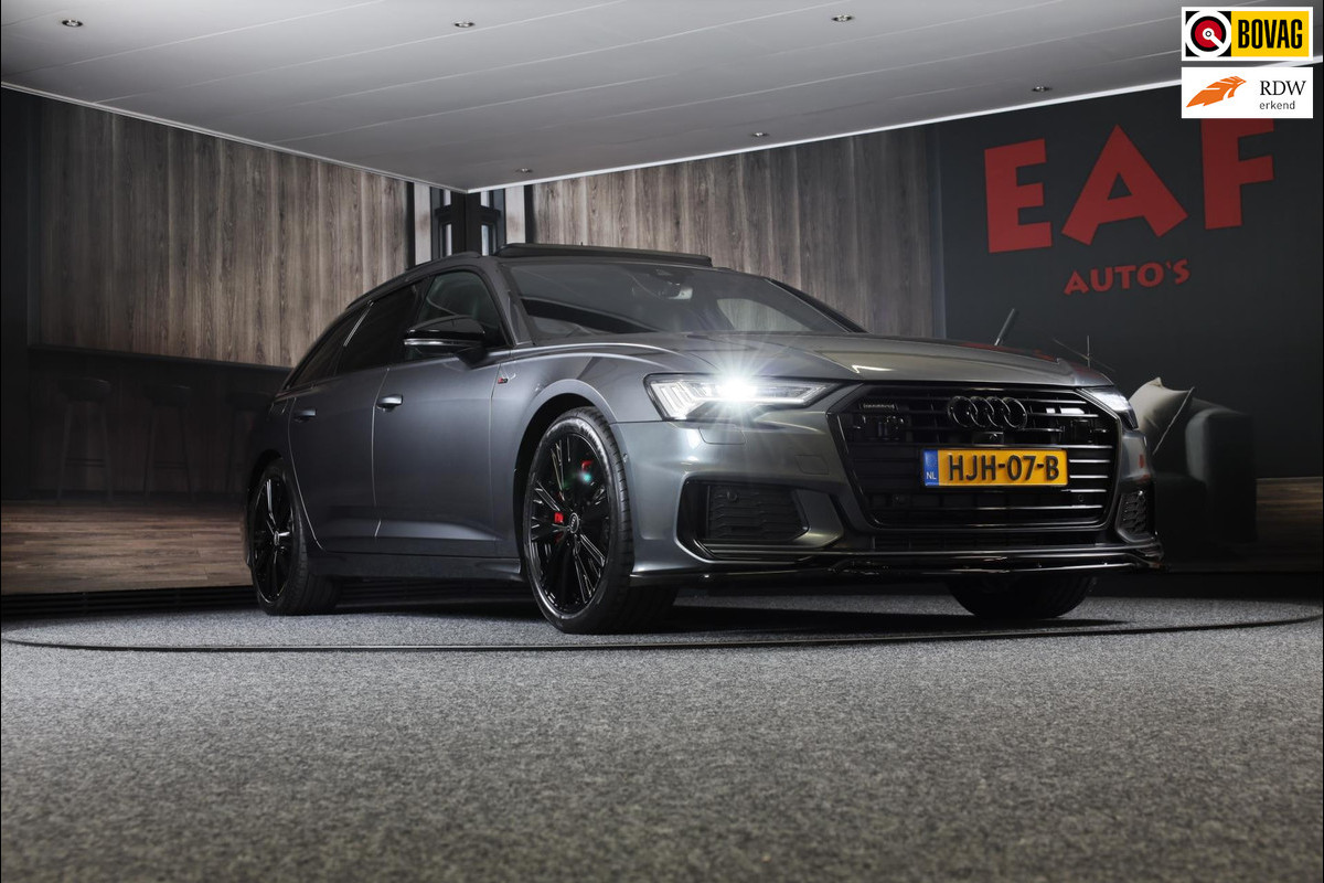 Audi A6 Avant 55 TFSI e Quattro S6 Look Automaat / AUT / Head Up / Memory / Elek Stoelen / Acc / Lane Assist / Pano / Matrix Audi A6 Avant 55 TFSI e Quattro S6 Look Automaat / AUT / Head Up / Memory / Elek Stoelen / Acc / Lane Assist / Pano / Matrix