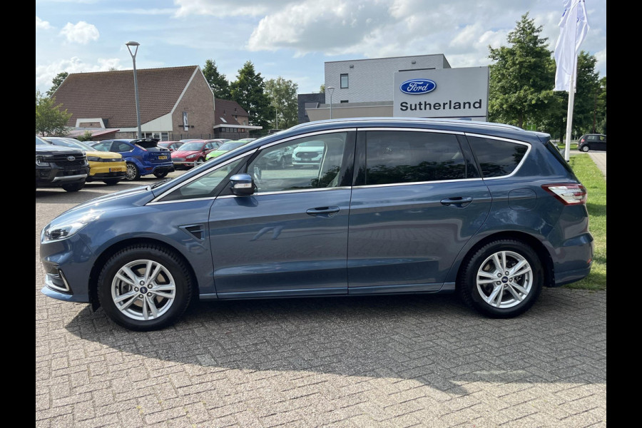 Ford S-Max 2.5 FHEV Titanium 190pk | 7 Persoons | Winterpack | Adaptieve Cruise | Full LED | Elek. Achterklep | Achteruitrijcamera | SONY SYNC 3 Navigatie