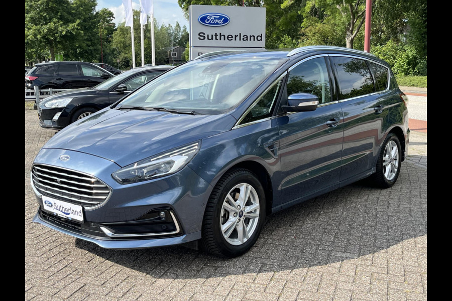 Ford S-Max 2.5 FHEV Titanium 190pk | 7 Persoons | Winterpack | Adaptieve Cruise | Full LED | Elek. Achterklep | Achteruitrijcamera | SONY SYNC 3 Navigatie