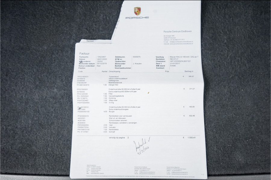 Porsche Macan 2.0T Pano Leder Camera Navi