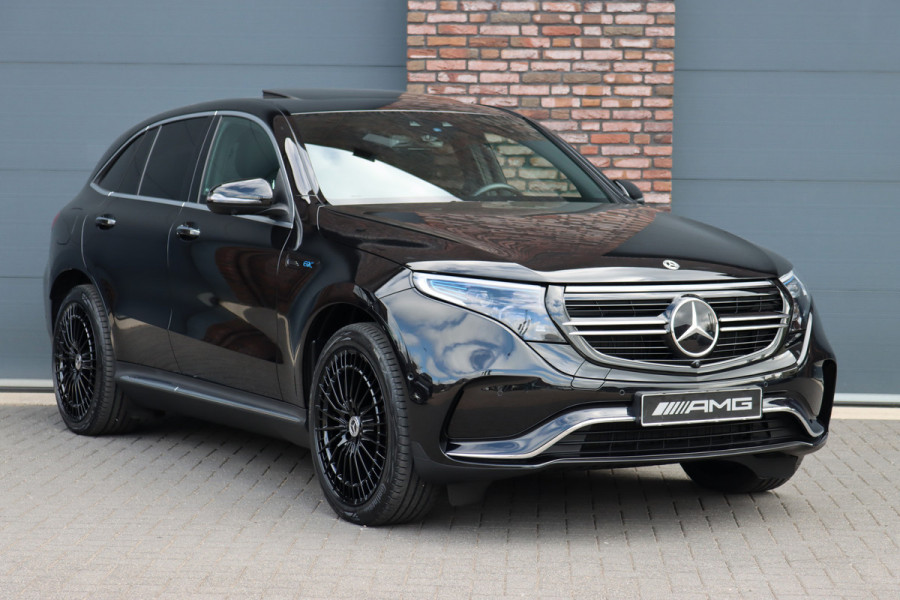 Mercedes-Benz EQC 400 4MATIC AMG Line 80 kWh | ex BTW €40.500,- | Schuifdak | Distronic+ | Memory | Leder | Trekhaak | Keyless Go | Advanced Sound System | Rijassistentiepakket | Diefstalbeveiligingspakket |