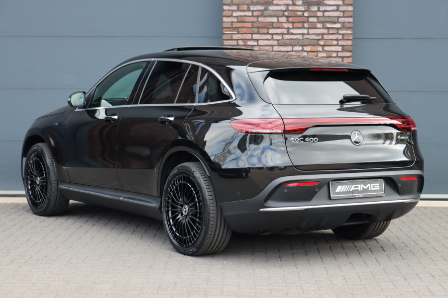 Mercedes-Benz EQC 400 4MATIC AMG Line 80 kWh | ex BTW €40.500,- | Schuifdak | Distronic+ | Memory | Leder | Trekhaak | Keyless Go | Advanced Sound System | Rijassistentiepakket | Diefstalbeveiligingspakket |