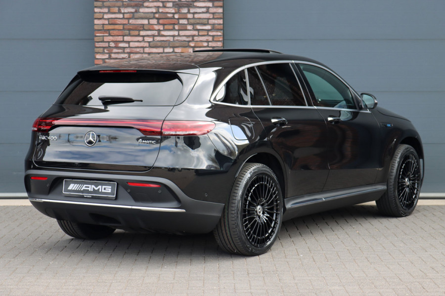 Mercedes-Benz EQC 400 4MATIC AMG Line 80 kWh | ex BTW €40.500,- | Schuifdak | Distronic+ | Memory | Leder | Trekhaak | Keyless Go | Advanced Sound System | Rijassistentiepakket | Diefstalbeveiligingspakket |