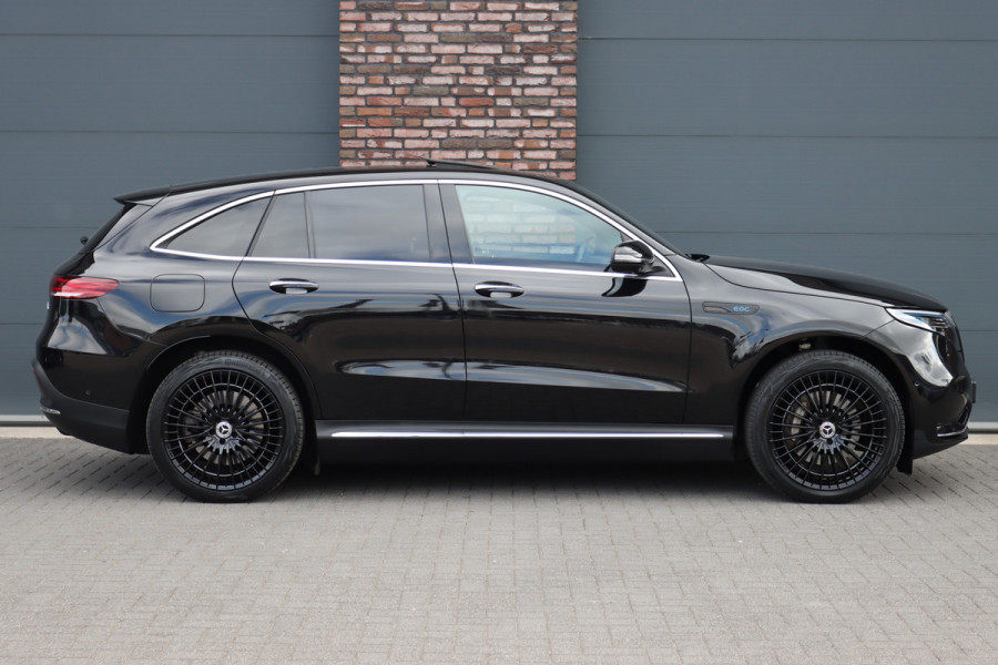 Mercedes-Benz EQC 400 4MATIC AMG Line 80 kWh | ex BTW €40.500,- | Schuifdak | Distronic+ | Memory | Leder | Trekhaak | Keyless Go | Advanced Sound System | Rijassistentiepakket | Diefstalbeveiligingspakket |